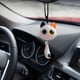 thumbnail image 4 of Adorno colgante del espejo retrovisor Fox Car | Adorable decoración colgante de zorros de dibujos animados | Negro, blanco, gris, plásticos | Pequeño accesorio interior de coche para coche, bolso, 4 of 6