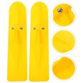 thumbnail image 1 of Homoyoyo 1Set Snow Scooter Ski Sled Yellow Durable Plastic Scooter Accessory Outdoor, 1 of 7