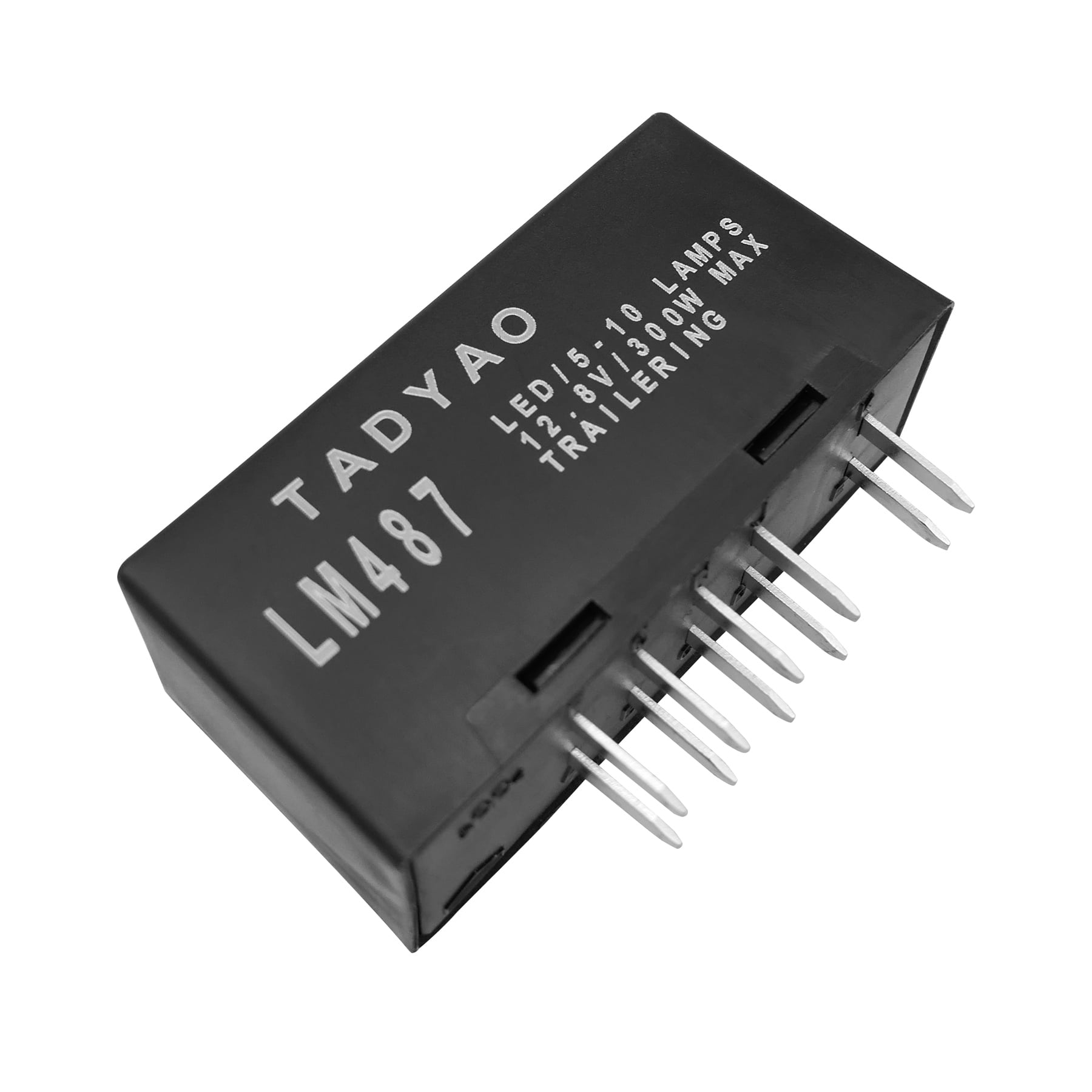 AUGREX Hazard Warning LED Flasher Relay Turn Signal Relay Module Replace LM487 10383321 Fit for