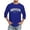 Blue, variant on TIANZEN Men 3/4 Sleeve Letter City Name T Shirts Comfortable Crewneck Solid Color Fit Tee Shirt Tops Big And Tall Graphic T Shirts for Men
