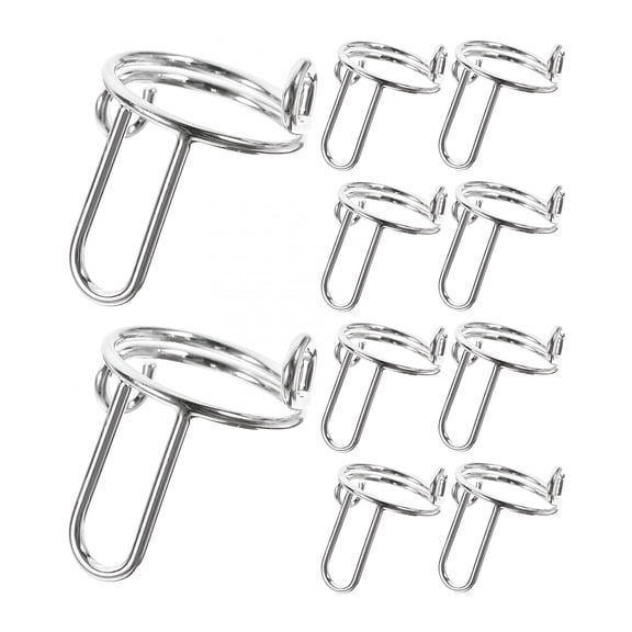 VANIDO 10pcs Adjustable Nail Rings Reusable Detachable Women Ring for Acrylic Nails