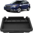 thumbnail image 3 of SUTENGDA Center Console Tray  ABS Center Console Organizer Tray Scratch Resistant Replacement  Central Console Organizer for Sub-aru Fore-ster 2014 to 2023  Black, 3 of 7