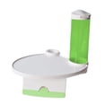 thumbnail image 2 of 3 en 1 silla dental escalador bandeja taza soporte de almacenamiento herramienta de laboratorio cubierta de caja de pañuelos con cilindro verde, 2 of 8