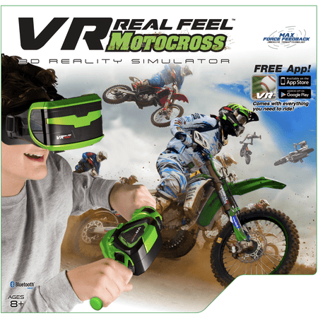 VR Real Feel Motocross With Headset (Best Headset For Vr)