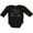 AB-Black, variant on Oma and Opa Love Me Grandchild Boys or Girls Long Sleeve Baby Bodysuit