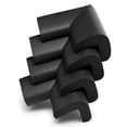 thumbnail image 1 of 12 PCS black Corner Protector ,Table Corner Protectors ,Strong Adhesive Baby Head Protector Table Corner Protectors for Furniture, 1 of 5