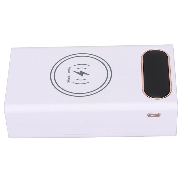 DIY Power Bank Kit 12 Battery Box 22.5W Wired 15W Charging Wide Range of Uses Portable Dual USB Ports LED Display Lightweight Design for Various Mobile Phones and Devices