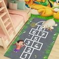 thumbnail image 4 of Carpet Polyester Carpet Carpet Anti Slip Mat Cute Jumping House For Children To Play 50 × 80Cm, 4 of 8