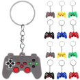 thumbnail image 2 of Game Controller Necklaces Game Controller Shape Video Game-Themed Events Assorted Color Silicone Stainless Steel Bag Charm 30Pcs, 2 of 5
