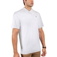thumbnail image 5 of Urban Fox Men's Golf Shirts for Men | Short Sleeve Performance Polo Shirts for Men | Heather Dry Fit | Moisture Wicking | White Small, 5 of 7