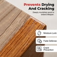 thumbnail image 6 of High-Gloss Wood Floor Polish Scratch Repair Kit for Hardwood Laminate Furniture Restores Covers Nicks Hides Minor Defects(Multicolor), 6 of 6
