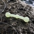 thumbnail image 6 of Glow in The Dark Soft Plastic Fishing Lures 2 Inch Floating Tpe Saltwater Freshwater Lure Diy Rigging Accessory for Night Shore Surf Fishing 1 Pack, 6 of 6