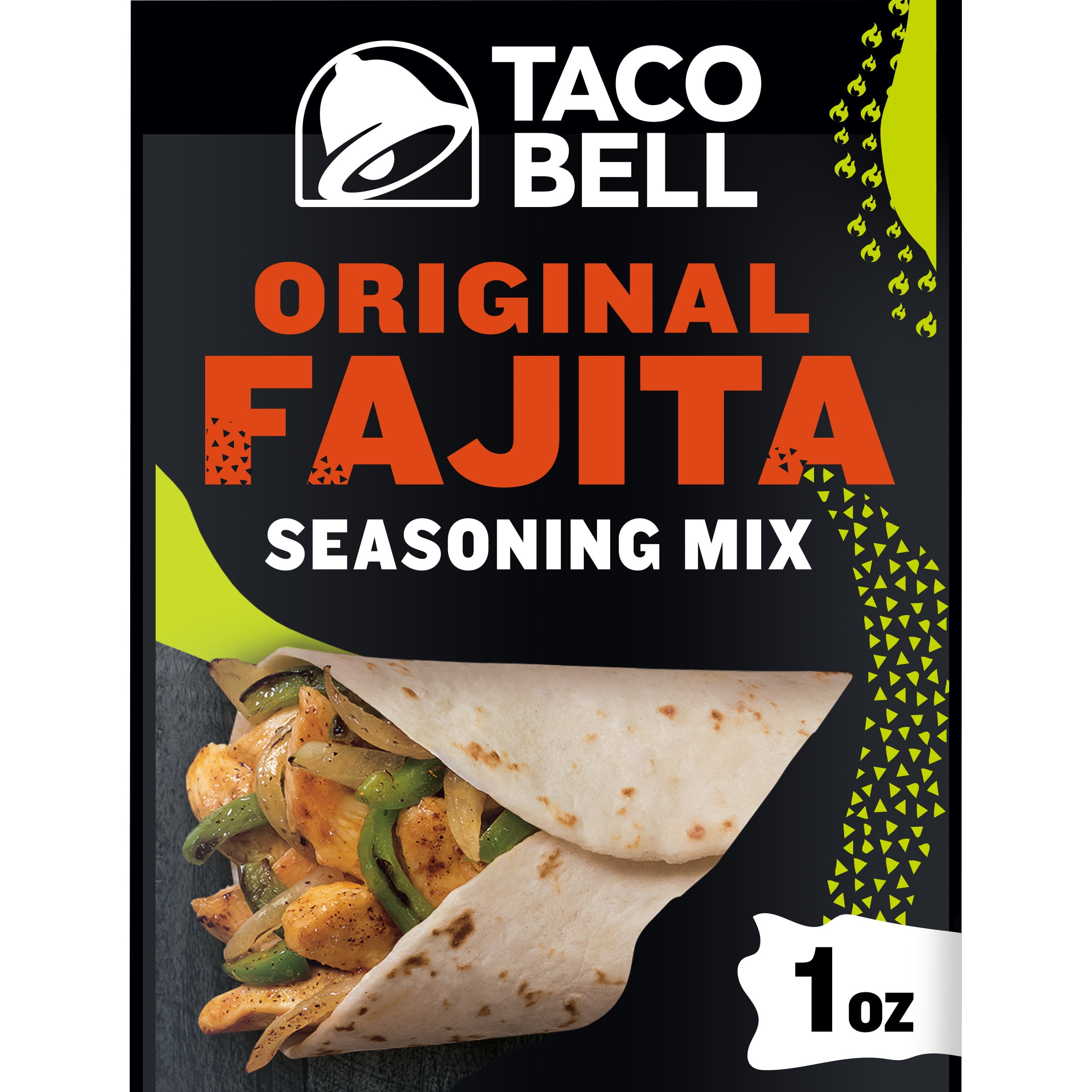 Taco Bell Original Fajita Seasoning Mix, 1.4 oz Packet