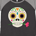 thumbnail image 4 of Inktastic DÃ­a De Los Muertos Skull with Flower Women's Plus Size T-Shirt, 4 of 5