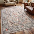 thumbnail image 1 of Alfombra lavable Goideal, beige, 120 x 180 cm, con respaldo de goma antideslizante, 1 of 7