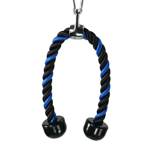 Tricep Rope Cable Pull Down Handle Attachment Multigym Home Gym Training Bicep 
