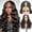 10 Inch, variant on V Part Wig Human Hair Body Wave 180% Density Glueless Upgrade U Part Wig with Drawstring 10 Inch Natural Black No Leave Out No Sew In V Shape Clip In Half Wig for Women Beginner Friendly