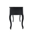 thumbnail image 2 of Bobkona Cailyn Flip Up Mirror vanity Set with Stool in Black, 2 of 14