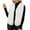 White, variant on Hueook Faux Fur Jacket Womens Ladies Warm Faux Furry Coat Jacket Winter Solid V-neck Sleeveless Outerwear Yellow XL