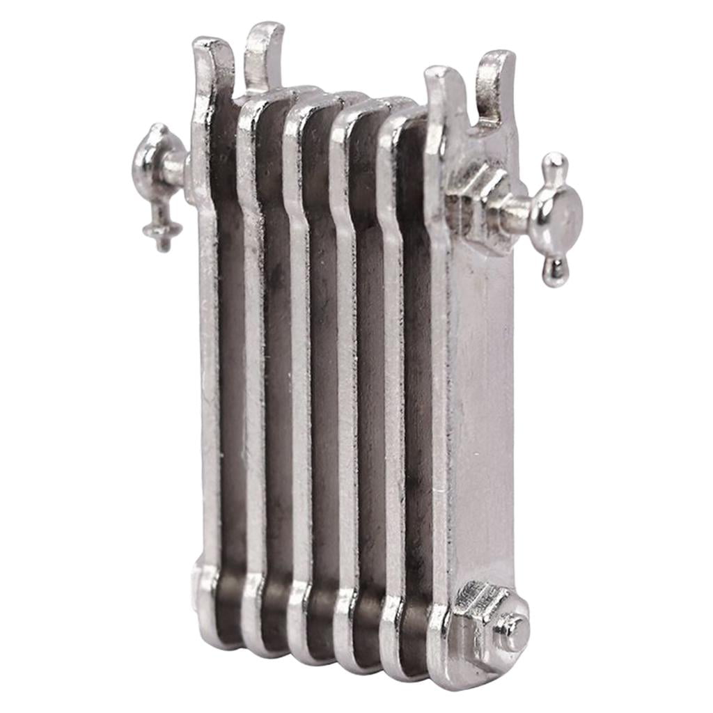 Dolls House Old Fashioned Metal Radiator Miniature 1:12 Scale Heater 
