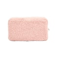 thumbnail image 2 of Bolsa de almacenamiento de felpa de peluche | Neceser portátil de viaje para cosméticos y artículos de aseo, 2 of 6