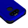 thumbnail image 5 of LG K31 /Aristo 5 /Fortune 3 Phone Case 3 in 1 Hybrid Armor Hard & TPU Silicone Rubber Heavy Duty Rugged Bumper Shockproof [Military-Grade] Protective BLUE Cover for LG Aristo 5, LG K31, LG Fortune 3, 5 of 5