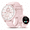Pink, variant on Smart Watch for Men Women, 1.46" AMOLED Round Smartwatch with Bluetooth Calling, 100+ Sports Modes, Daily Activity & Sleep Tracking, 3ATM Water Resistant Fitness Tracker for Android iPhone