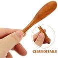 thumbnail image 6 of TABLZONE Butter Spreader Set 4 Pcs Assorted Colors Nanmu Wood for Kitchen Use Spreading Cheese Cakes Buns, 6 of 8
