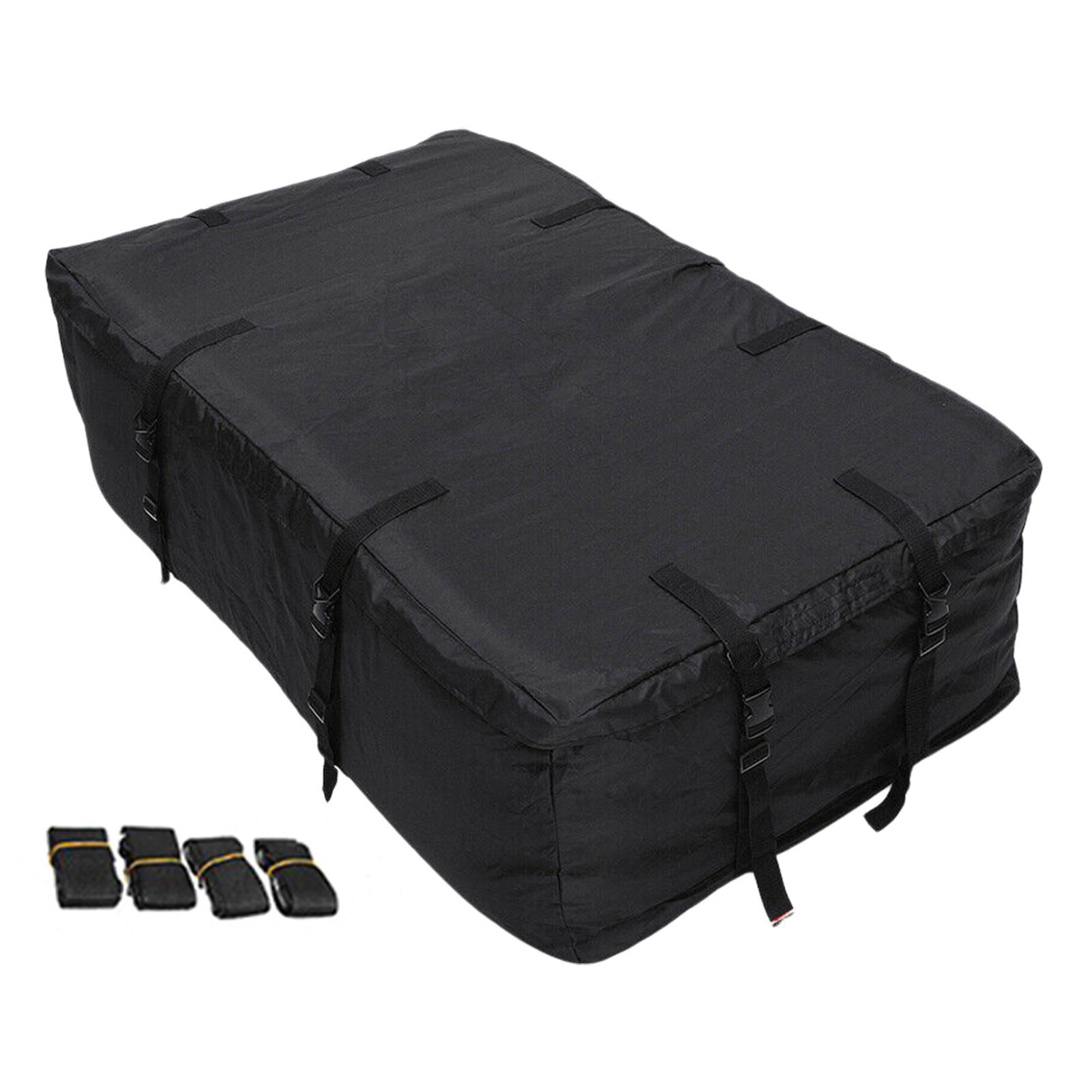Mockins 25 Cubic Ft Waterproof Cargo Carrier Bag 59.5 x 23.5x 30.5 The Hitch Rack Cargo Bag is Made of Heavy Duty Abrasion Resistant Vinyl Strong Enough to Endure High Intensity Weather Conditions…