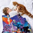 thumbnail image 2 of He-Man anti-pilling, suave, ligera, esponjosa y acogedora de lujo para hogar y cocina – Perfecta para niños y adultos,80X100cm, 2 of 6