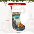 thumbnail image 4 of Salouo Desert Monkeys Drive Print Christmas Stockings,Large Xmas Stocking Set of 1 Holiday and Farmhouse Stocking for Christmas Holiday Party Decoration(17.7*11 Inch), 4 of 7