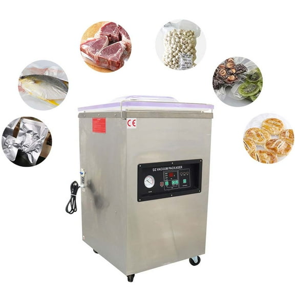 INTBUYING DZ450 Single Chamber Vacuum Packaging Machine Microcomputer Control Vacuum Sealer