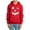Red, variant on Boys Halloween Hoodie Print Pullover Sweatshirt Soft Comfortable Fall Clothing Casual Long Sleeve Top