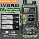 thumbnail image 2 of BAOFENG UV-S9 Plus V2 Potente portátil UHF VHF de doble banda 16KM de largo alcance impermeable Walkie Talkie Ham UV-5R Radio bidireccional Tan Jianjun  unisex, 2 of 2