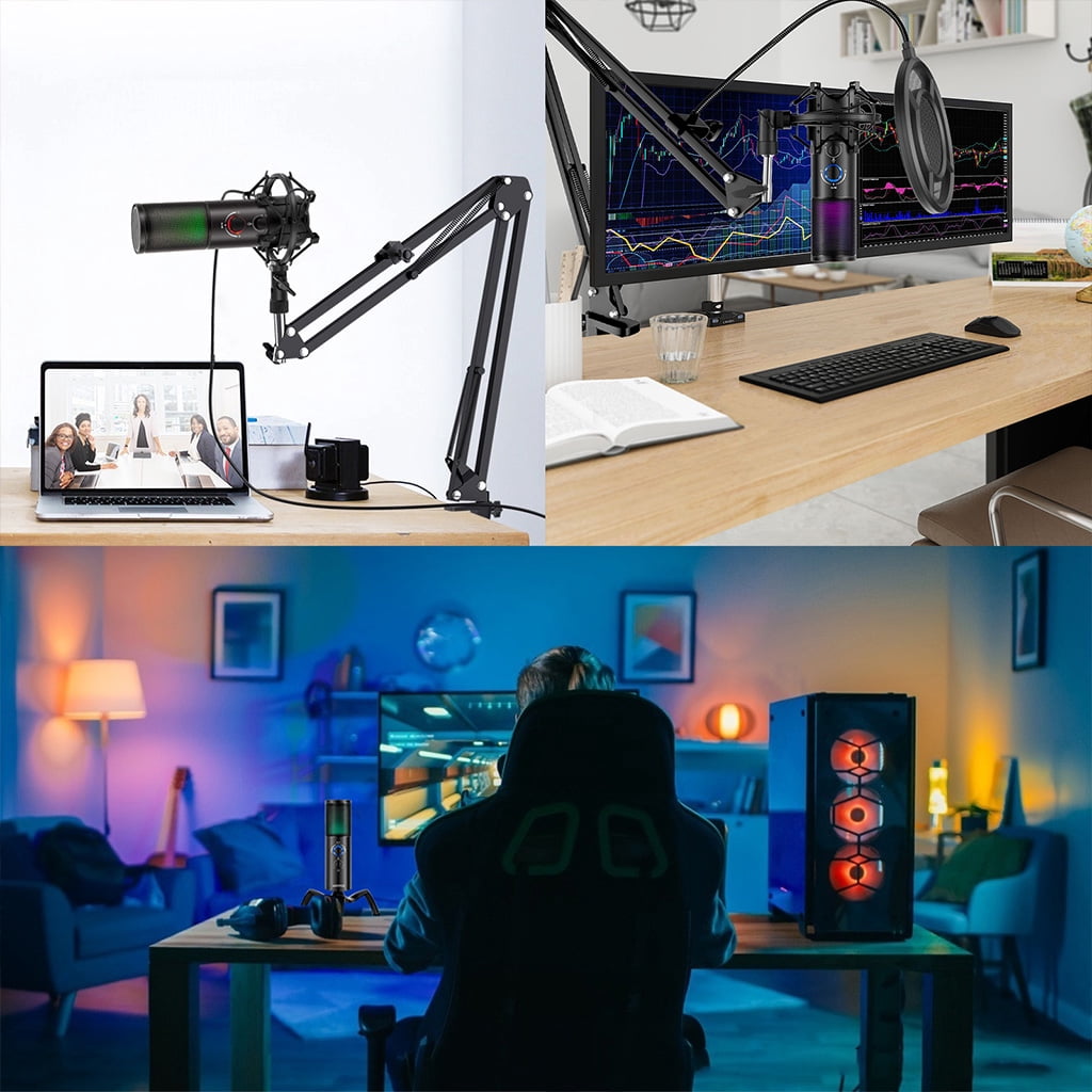 BQBQERT Microphone Perfect for Vlogging Equipments Type-C Port Used as Player and Recorder Sound Mic