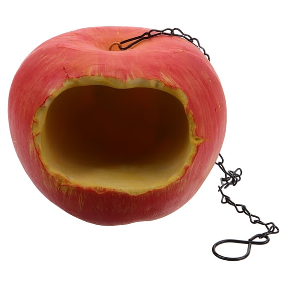 BRIGHTFUFU Comedero para pájaros colgante para jardín, comedero para pájaros para balcón, comedero para pájaros colgante para árbol, soporte para comida para pájaros