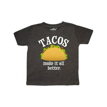 

Inktastic Tacos Make It Better Gift Toddler Boy or Toddler Girl T-Shirt