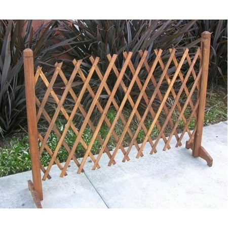 Folding Garden Fence - Garden Creations JB4710 Extendable Instant Fence