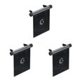 thumbnail image 4 of Justharion Black Garbage Can Auto Organizer With Phone Holder Plastic Portable Removable 3Set, 4 of 6