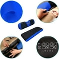 thumbnail image 4 of 10L0L Mesh Golf Cart Rear Seat Cover for Yamaha EZGO Club Car Blue Black - XS, 4 of 6