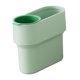 thumbnail image 2 of Cubo de basura con mini taza extraíble Cubo de basura abierto elegante Papelera fácil de usar Verde, 2 of 9
