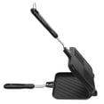thumbnail image 4 of SEWCHICS Nonstick Black Sandwich Press Double Sided Baking Pan for Quick Breakfasts, 4 of 8