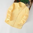 thumbnail image 4 of Grblisyd Boys Button Down Shirt Long Sleeve Summer Boys Dress Shirts Casual Formal Collared Shirt Back to School Clothes, 4 of 4