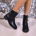 thumbnail image 4 of Mareep Bottines pour Femmes Confortables Chaussures Décontractées Cadeau Magnifique Liquidation, 4 of 9