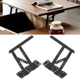 thumbnail image 4 of Tea Table Bracket, Space Saving Lifting Bracket Q235 Iron Adjustable Height with Spring for Home, 4 of 8