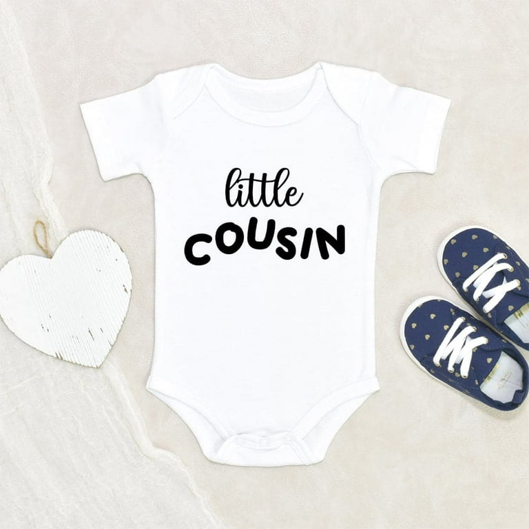 Pregnancy Announcement Baby Onesie Baby Shower Gift Little Cousin