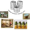 thumbnail image 4 of 24 PC Canning Rings Wide Mouth, Mason Canning Lids, Stainless Steel Lids for Mason Jar Regular Mouth, Screw Bands Caps Compatible with Mason Canning Jars, 4 of 7