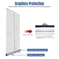 thumbnail image 3 of Instahibit 33"x79" Economy Retractable Roll up Banner Stand Display Aluminum Promotion Sign, 3 of 7