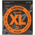 thumbnail image 1 of D'Addario ECG26 Chromes Flat Wound Electric Guitar Strings, Medium, 13-56, 1 of 5