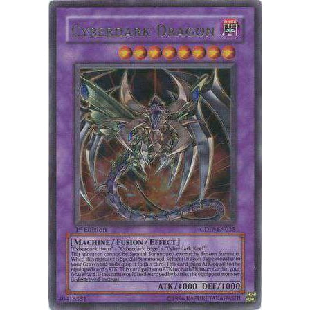 YuGiOh Cyberdark Impact Ultra Rare Cyberdark Dragon CDIP-EN035